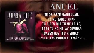 Ahora Dice LYRICS  J Balvin Ozuna Cardi B Offset Anuel Arcangel [upl. by Riay302]