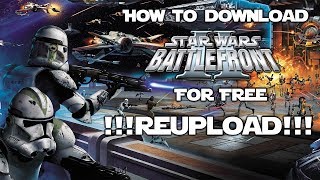 New How to Download Star Wars Battlefront 2 2005 Reuploaded [upl. by Jacinda]