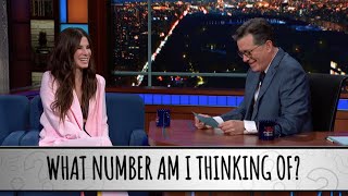 Sandra Bullock Takes The Colbert Questionert [upl. by Damas]