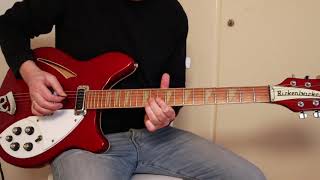 But does it play lead Rickenbacker 360 vs Gibson ES335 [upl. by Blau]