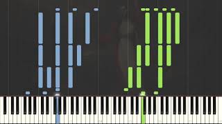 BeethovenLiszt Symphony No5 in C minor Op67 Synthesia  Piano Tutorial [upl. by Colette819]