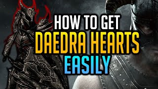 Skyrim  How to Get Daedra Hearts Easily 2020 [upl. by Ataynek37]