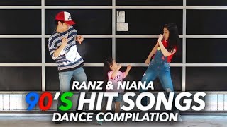 90s Hit Songs Dance Compilation  Ranz and Niana [upl. by Slerahc933]