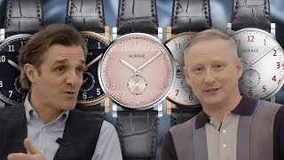 David Sharp Talks Omnium  Horage Watches [upl. by Einniw]