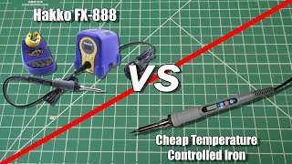 Cheap Temperature Controlled Soldering Iron Review [upl. by Eba768]