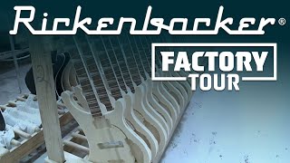 Rickenbacker Guitars Factory Tour Model 330 Construction [upl. by Macdonell952]