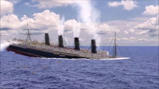 Sinking of the Lusitania HD Animation [upl. by Josefa844]