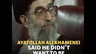 Irans Supreme Leader In 1989 I Am Not Qualified [upl. by Krahling]