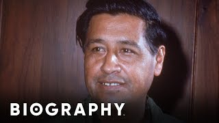 Cesar Chavez  American Civil Rights Activist  Mini Bio  BIO [upl. by Sanalda]