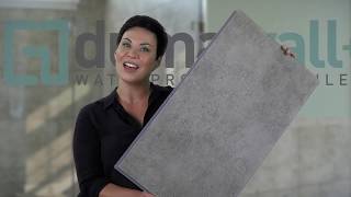 DumaWall—Groutless Waterproof Wall Panels [upl. by Mackenie]