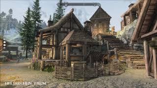 Heljarchen Farm Revamped  Skyrim Special Edition House Mod BYO [upl. by Eanahc41]