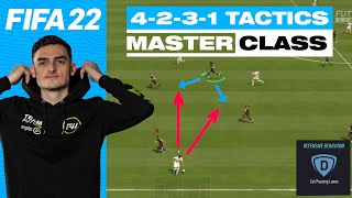 Play 4231 Custom Tactics like a Pro FIFA 22 Masterclass [upl. by Groos]