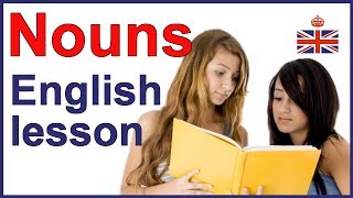 Types of NOUNS  English grammar lesson [upl. by Newmark]