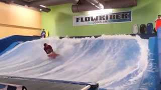 Pro Flowrider Contest Bodyboard finals Part 1 [upl. by Dahaf]