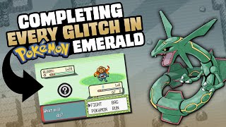 HOW EASILY CAN YOU GLITCH POKEMON EMERALD [upl. by Goeselt93]