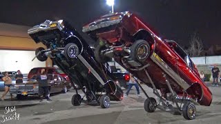 Lowrider Hop Competition Hydraulic Cars Hopping [upl. by Vesta]