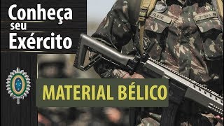 Conheça Seu Exército  Material Bélico [upl. by Ayekat]