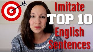 How to Pronounce TOP 10 English Sentences [upl. by Aisilef]