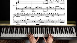 Passacaglia  Handel Halvorsen  Piano Tutorial [upl. by Diantha]