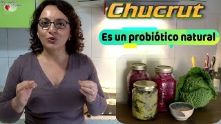 Chucrut Col Fermentada Probiótica  Repollo Fermentado [upl. by Eissirk823]