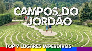 CAMPOS DO JORDÃO SP  O que Fazer TOP 7 Lugares Imperdíveis [upl. by Sosanna]