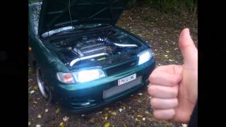 Nissan Almera N15 GTi Turbo SR20DET [upl. by Kamal170]