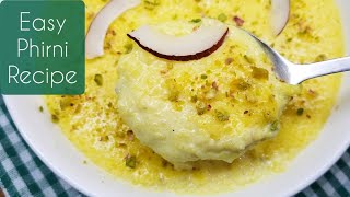 Phirni Banane Ka Tarika  Firni Recipe In Urdu  Eid Recipes 2021  How To Make Phirni At Home [upl. by Rastus]