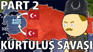 Kurtuluş Savaşı  Part 2  Harita Üzerinde Hızlı Anlatım [upl. by Piers512]