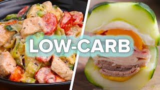 10 Easy LowCarb Dinners • Tasty Recipes [upl. by Eihpos]