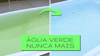 Limpar piscina verde com APENAS 1 PRODUTO [upl. by Sousa184]