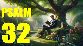 Psalm 32 Reading Discovering Freedom in Forgiveness With words  KJV [upl. by Kcirdneh411]