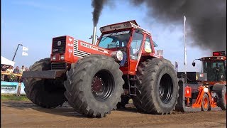 Tractorpulling Boerensport klasse  Trekkertrek Familiedag Dirksland 2019 [upl. by Gilmer582]