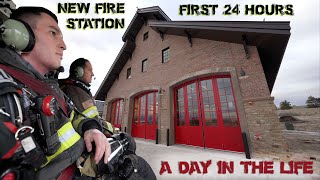 First 24 Hours in a New Fire Station  A Day in the Life [upl. by Aniarrol758]