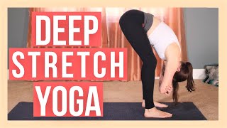 45 min Slow Flow DEEP STRETCH Yoga for Flexibility  STRETCH amp RELAX [upl. by Konstantine]