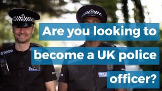 How to Become a Police Officer UK  How2Becomecom [upl. by Eedissac]