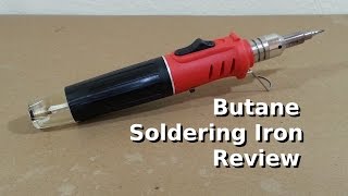 Gas Soldering Iron Review [upl. by Elam]