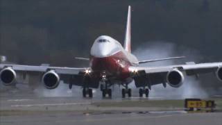 Boeing 7478 Intercontinental takes first flight [upl. by Dib]