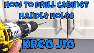 Kreg Cabinet hardware jig [upl. by Natsirhc965]