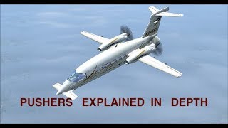 PUSHER AIRCRAFT Configuration EXPLAINED IN DEPTH [upl. by Nilyac]