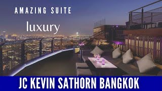 WOULD YOU STAY HERE  JC Kevin Sathorn Bangkok  Luxury hotel Skyline suite review [upl. by Bish655]