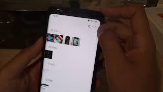 Samsung Galaxy S9 How to Empty Photo Gallery Recycle Bin [upl. by Annaoj]