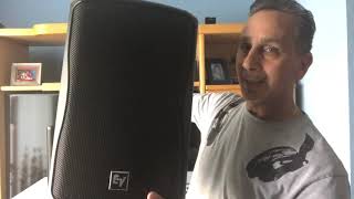 QSC CP8 Speaker Unboxing and demo review [upl. by Adriel]