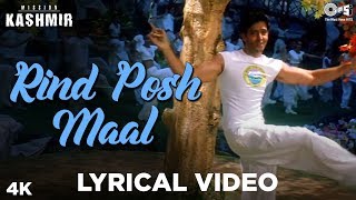 Rind Posh Maal Lyrical  Mission Kashmir  Shankar Mahadevan  Hrithik Roshan Preity Zinta [upl. by Laws783]