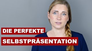 Vorstellungsgespräch Die perfekte Selbstpräsentation  Beispiel [upl. by Rise]