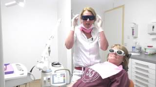 Painless Laser Treament of Sensitive Teeth [upl. by Eetnom]