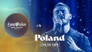 Ochman  River  Poland 🇵🇱  Live On Tape  Eurovision 2022 [upl. by Ellene]