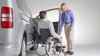 Wheelchair transfer to car with seat lift [upl. by Lombardo445]