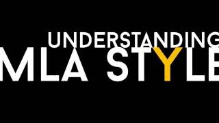 Understanding MLA Style 8th edition 2016 updates [upl. by Dido]