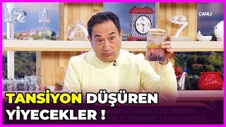 Hangi Yiyecekler Tansiyonu Düşürür  Dr Feridun Kunak Show  12 Mart 2019 [upl. by Cilurzo]