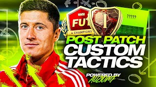 POST PATCH FORMATIONS amp CUSTOM TACTICS 🔥  FIFA 22 Ultimate Team [upl. by Ekrub710]